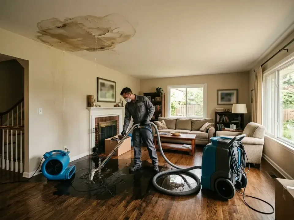 attic-pipe-burst-ceiling-drip-008 — frequently asked questions, Water Damage Restoration & Carpet Care in Sumter, SC